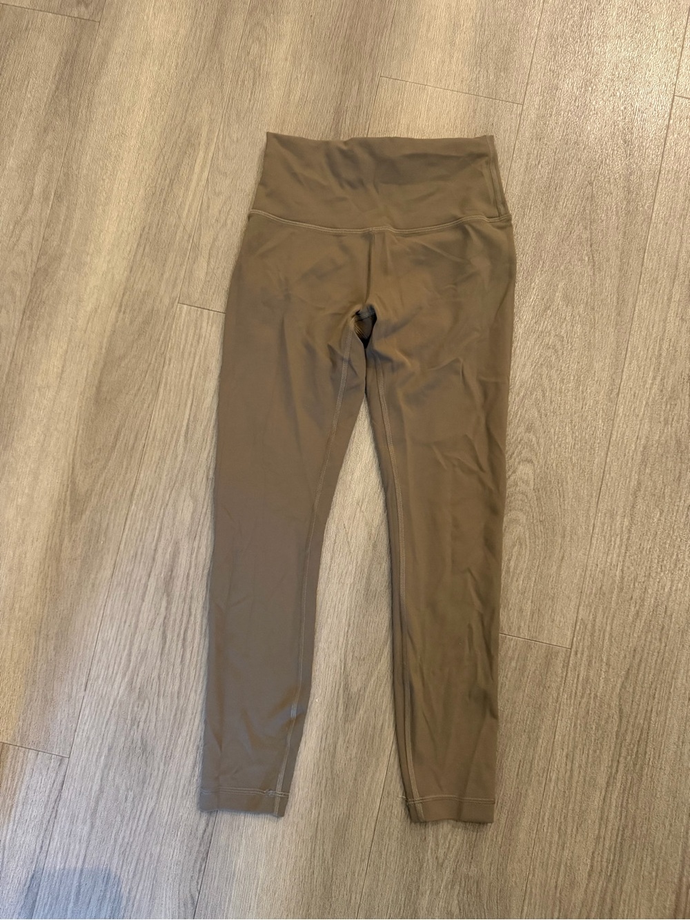 Lululemon Olive Wunder Train Leggings